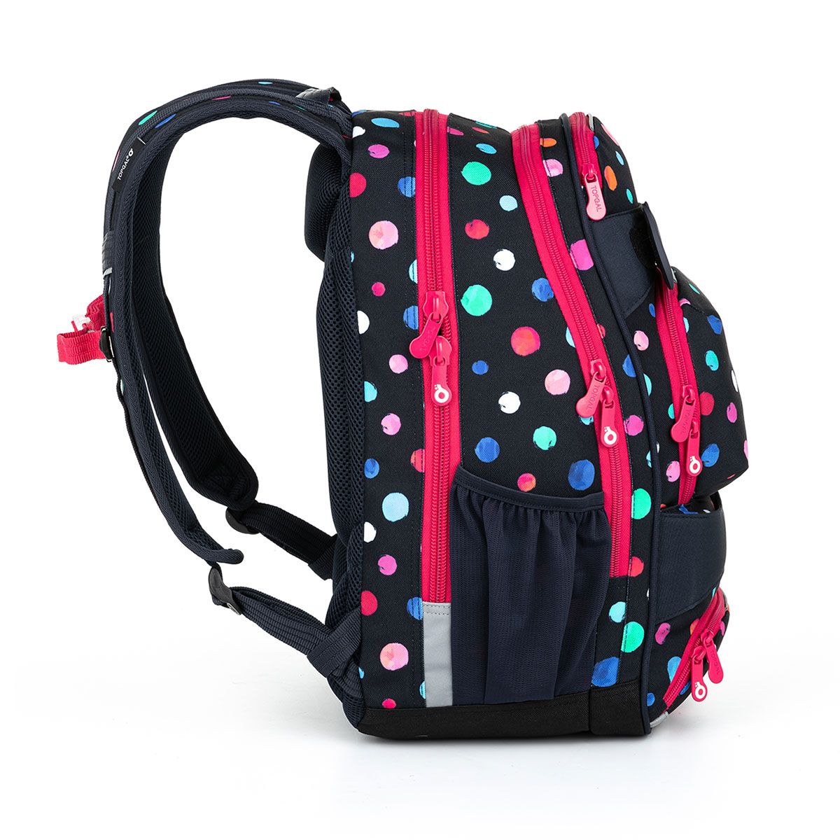 Študentský batoh s bodkami Topgal YUMI 22031 -