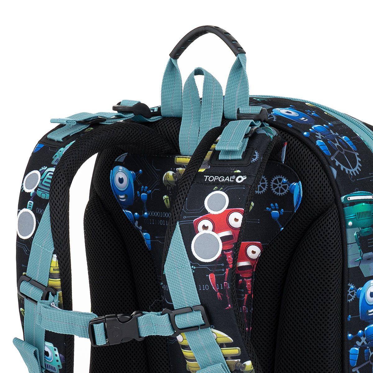 Školská aktovka s robotmi Topgal BEBE 23011
