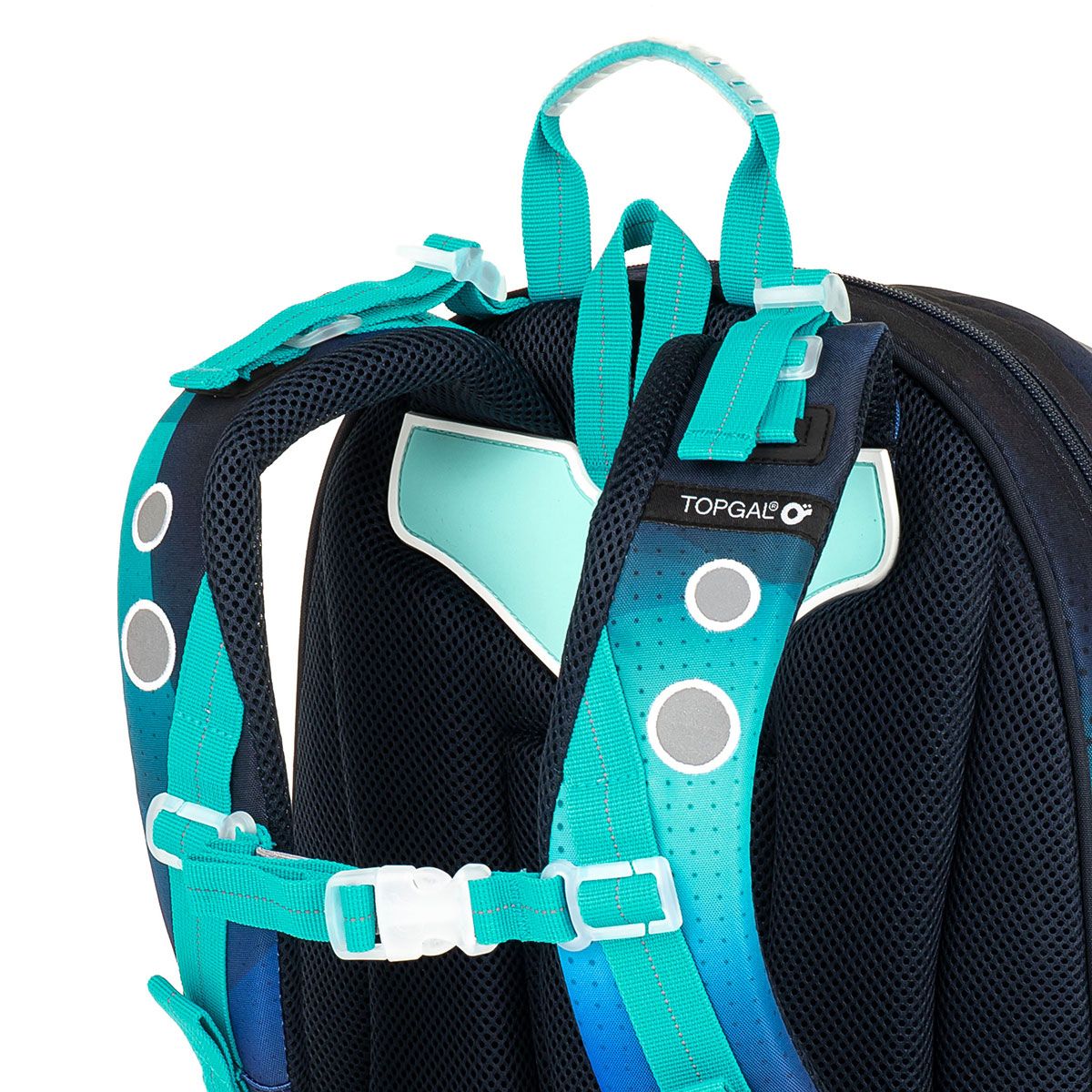 Modrá školská taška Topgal MIRA 23019