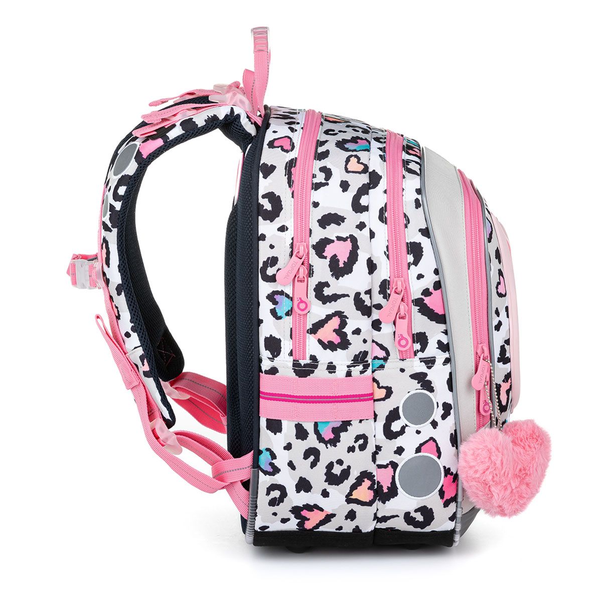 Ľahká školská taška s mačiatkami Topgal ENDY 23037