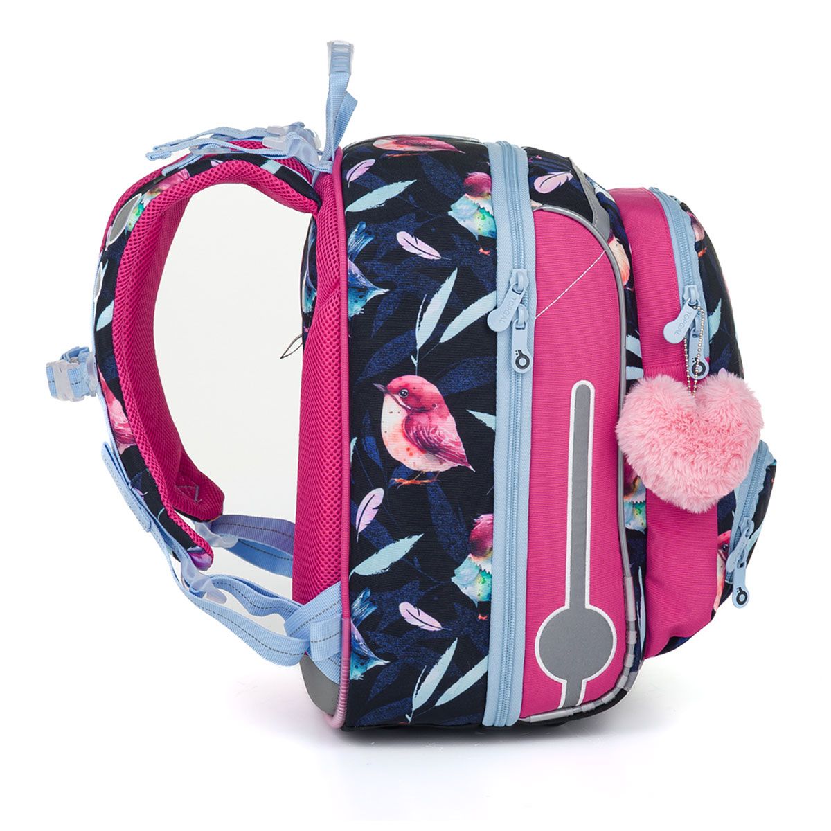 Školská aktovka s vtáčikmi Topgal BEBE 24001