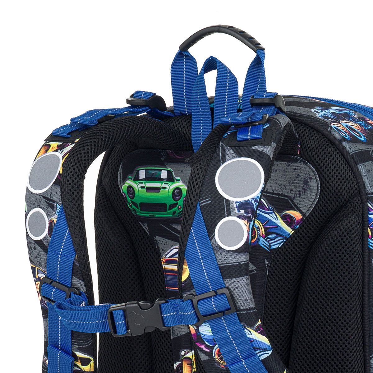 Školská aktovka s autami Topgal BEBE 24011