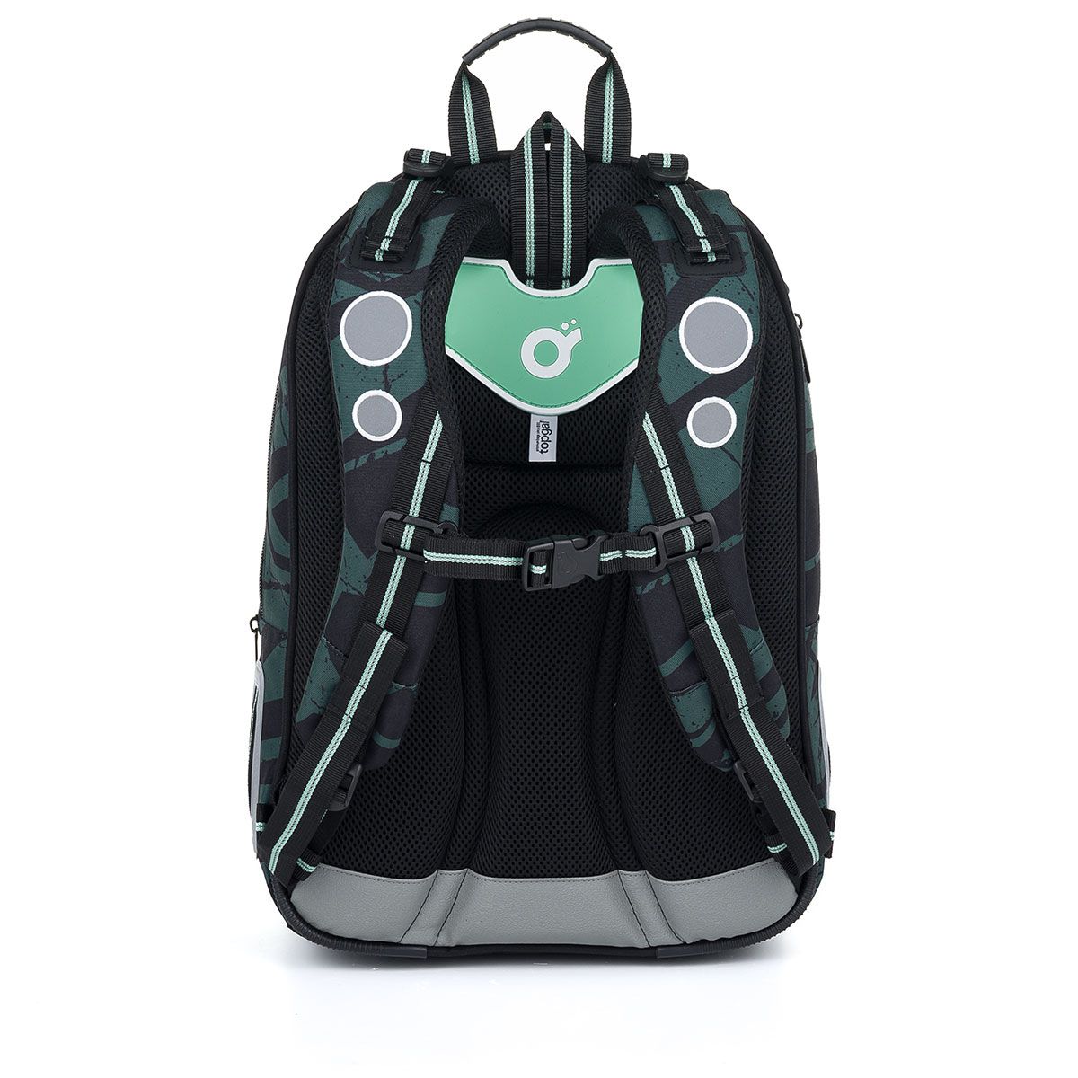 Školní batoh Zelený kámen Topgal LYNN 24018 SET SMALL