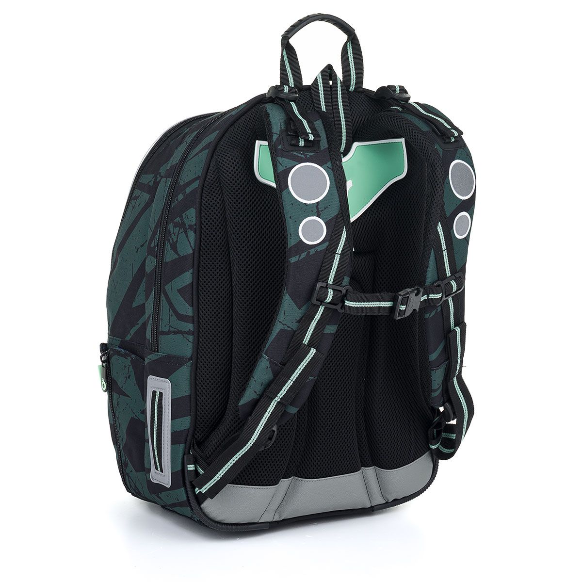 Školní batoh Zelený kámen Topgal LYNN 24018 SET SMALL