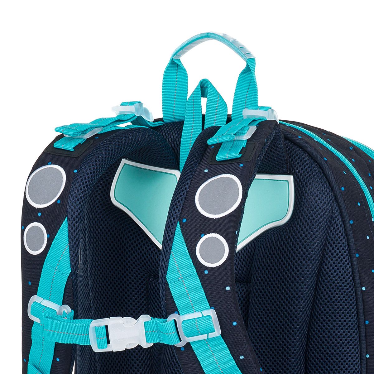 Školská taška s výšivkou kolibríka Topgal MIRA 24009