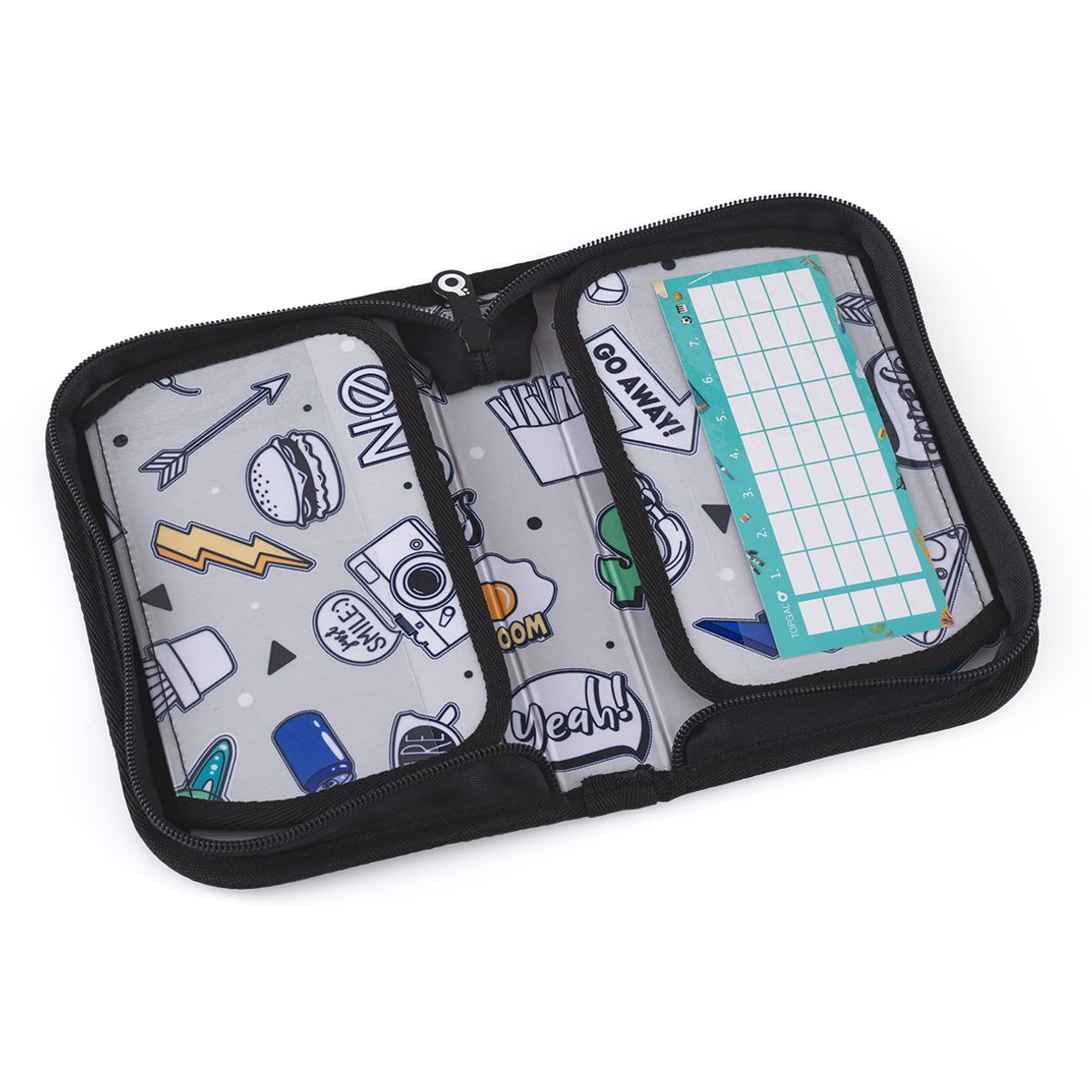 Dvojito skladaný školský peračník Topgal PENN 24020