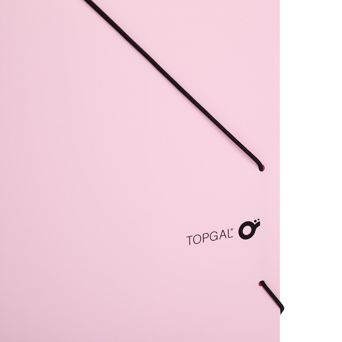 Ružová doska na zošity Topgal FOLDER 24065