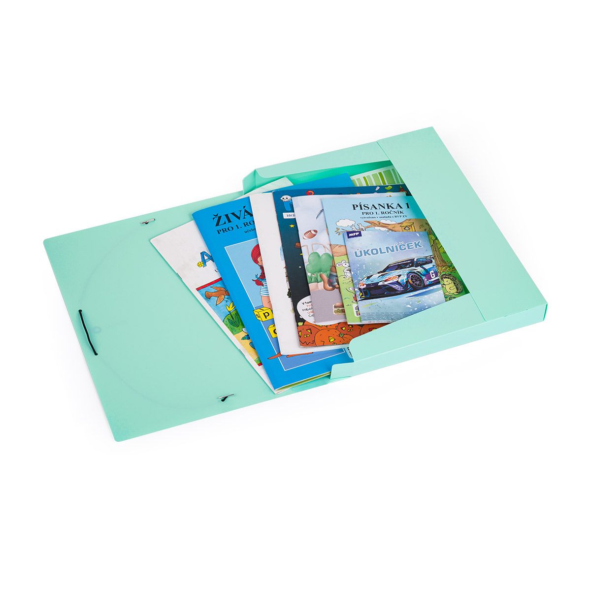Zelená doska na zošity Topgal FOLDER 24068