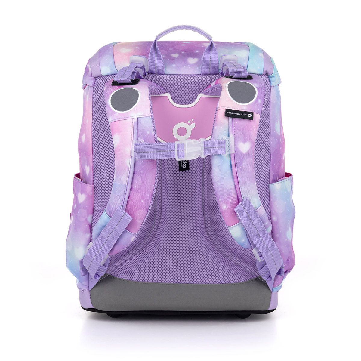 Fialová lehká aktovka Topgal KIRA 25004 SET SMALL