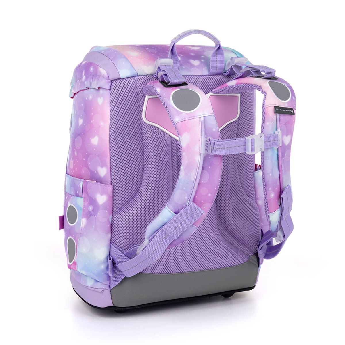 Fialová lehká aktovka Topgal KIRA 25004 SET SMALL