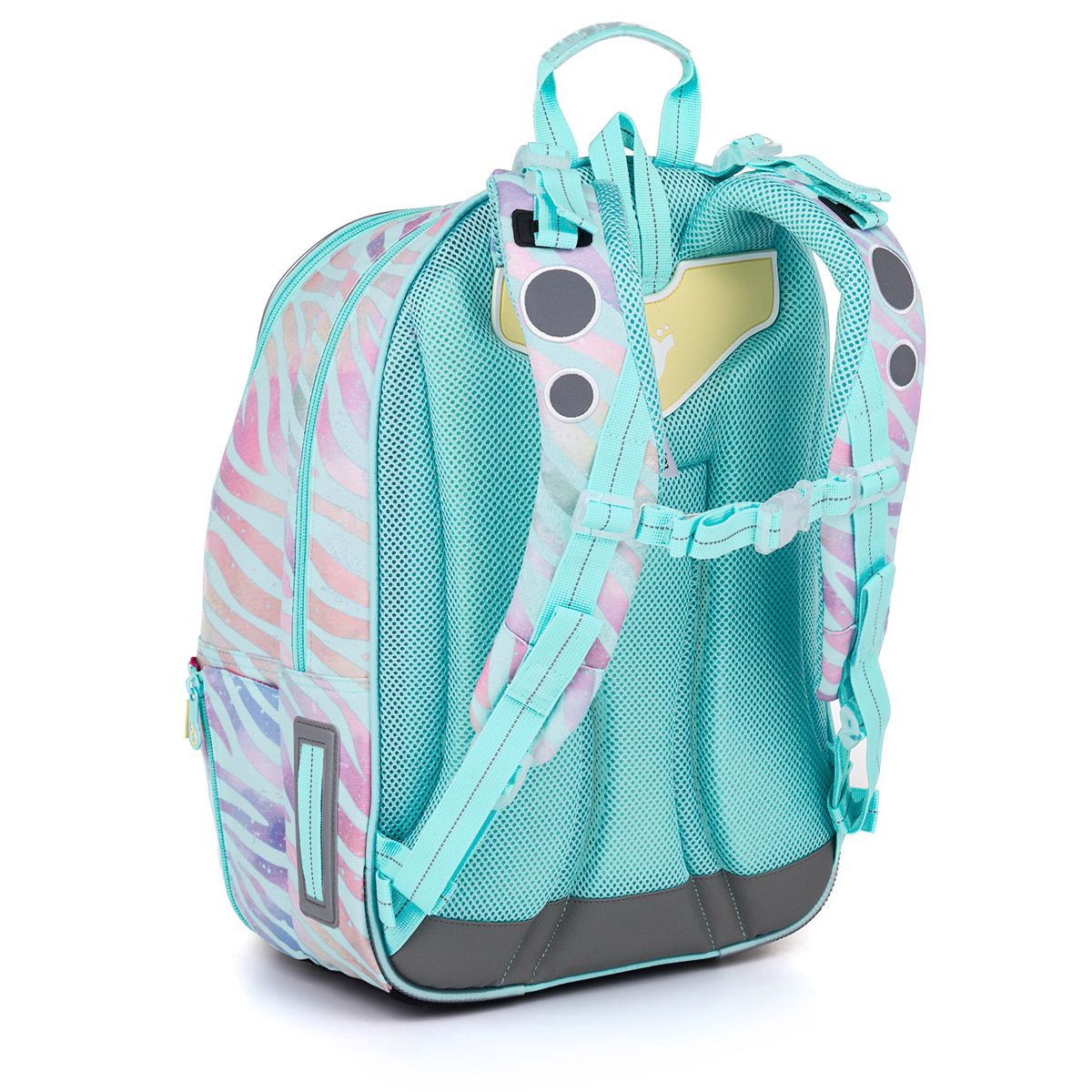 Školská taška Dúhová zebra Topgal LYNN 25007