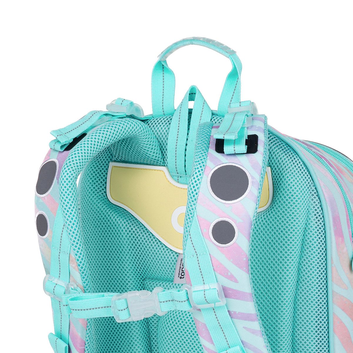 Školská taška Dúhová zebra Topgal LYNN 25007