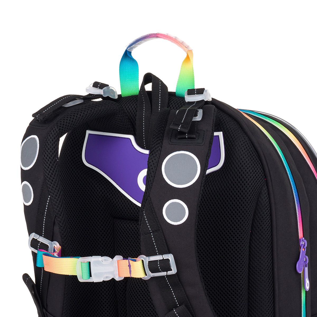 Čierna školská taška Topgal KIMI 25010