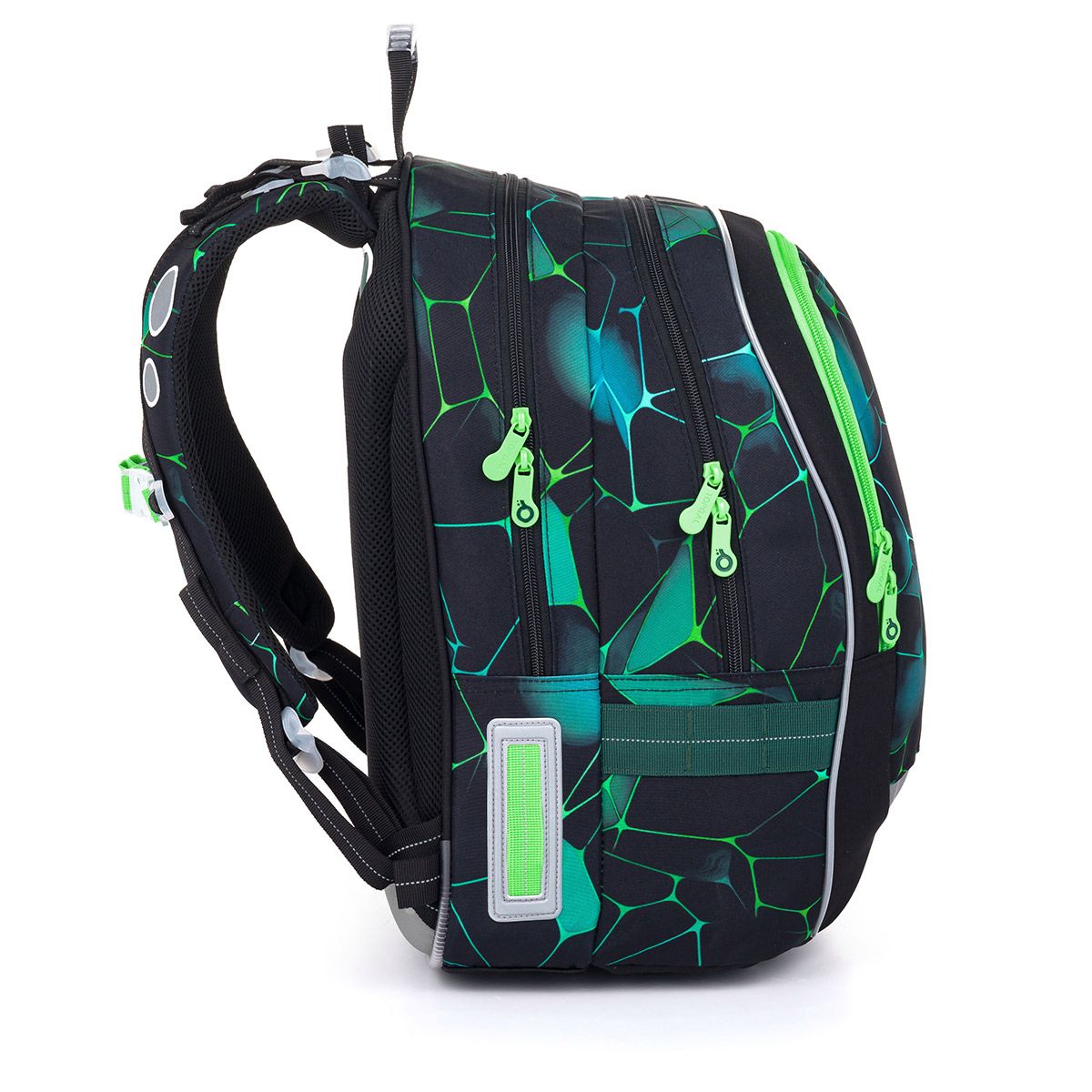 Školní batoh se zelenými prvky Topgal CODA 25019