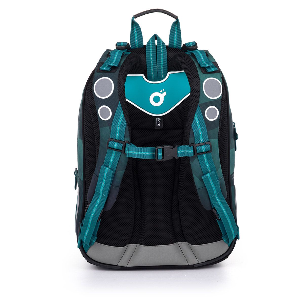 Zelenomodrý školní batoh Topgal KIMI 25020 SET SMALL