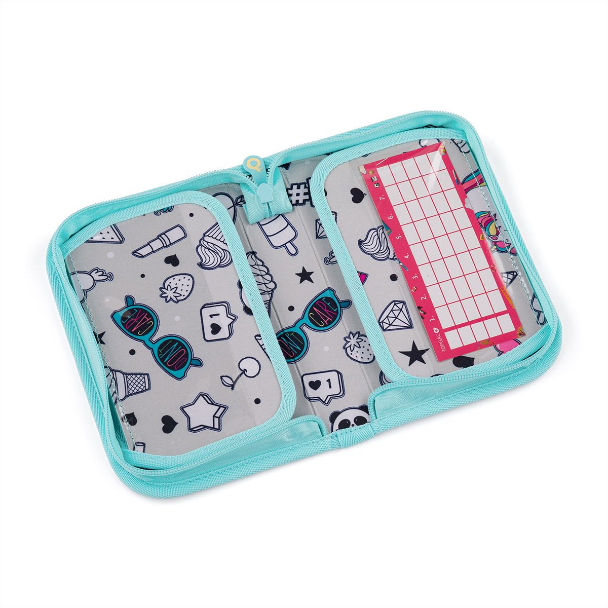 Dvojito skladaný školský peračník Topgal PENN 25007