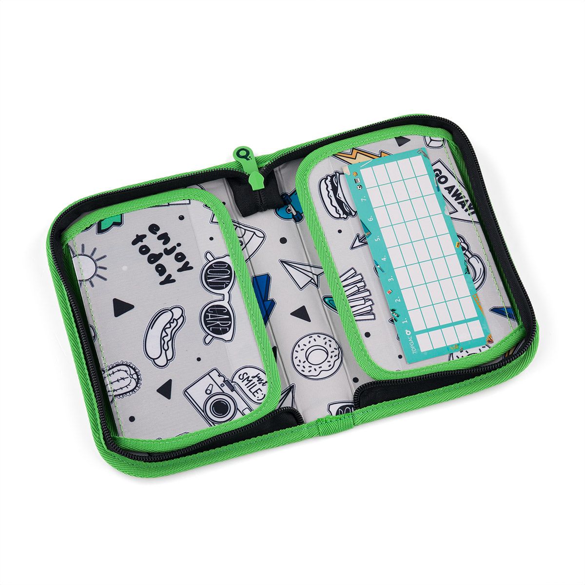 Dvojito skladaný školský peračník Topgal PENN 25019