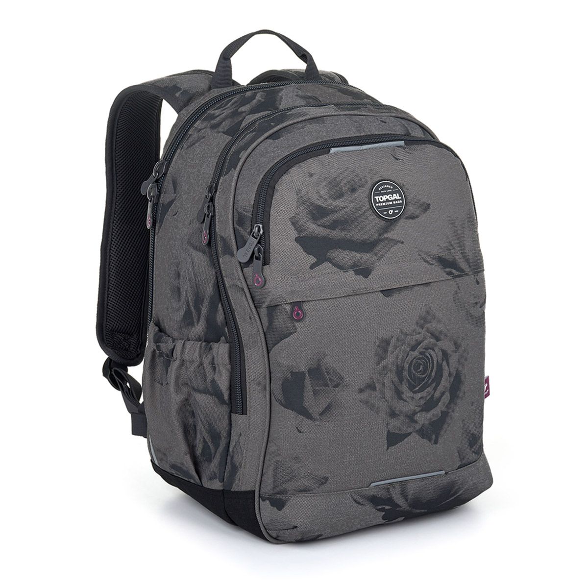 Studentský batoh s růžemi Topgal RONY 25027 SET STUDENT