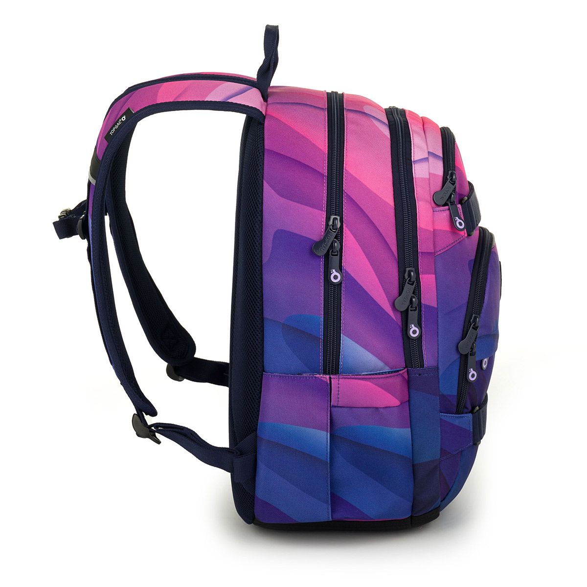 Růžovofialový studentský batoh Topgal VIKI 25032