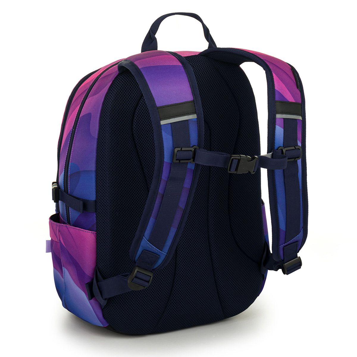 Růžovofialový studentský batoh Topgal VIKI 25032