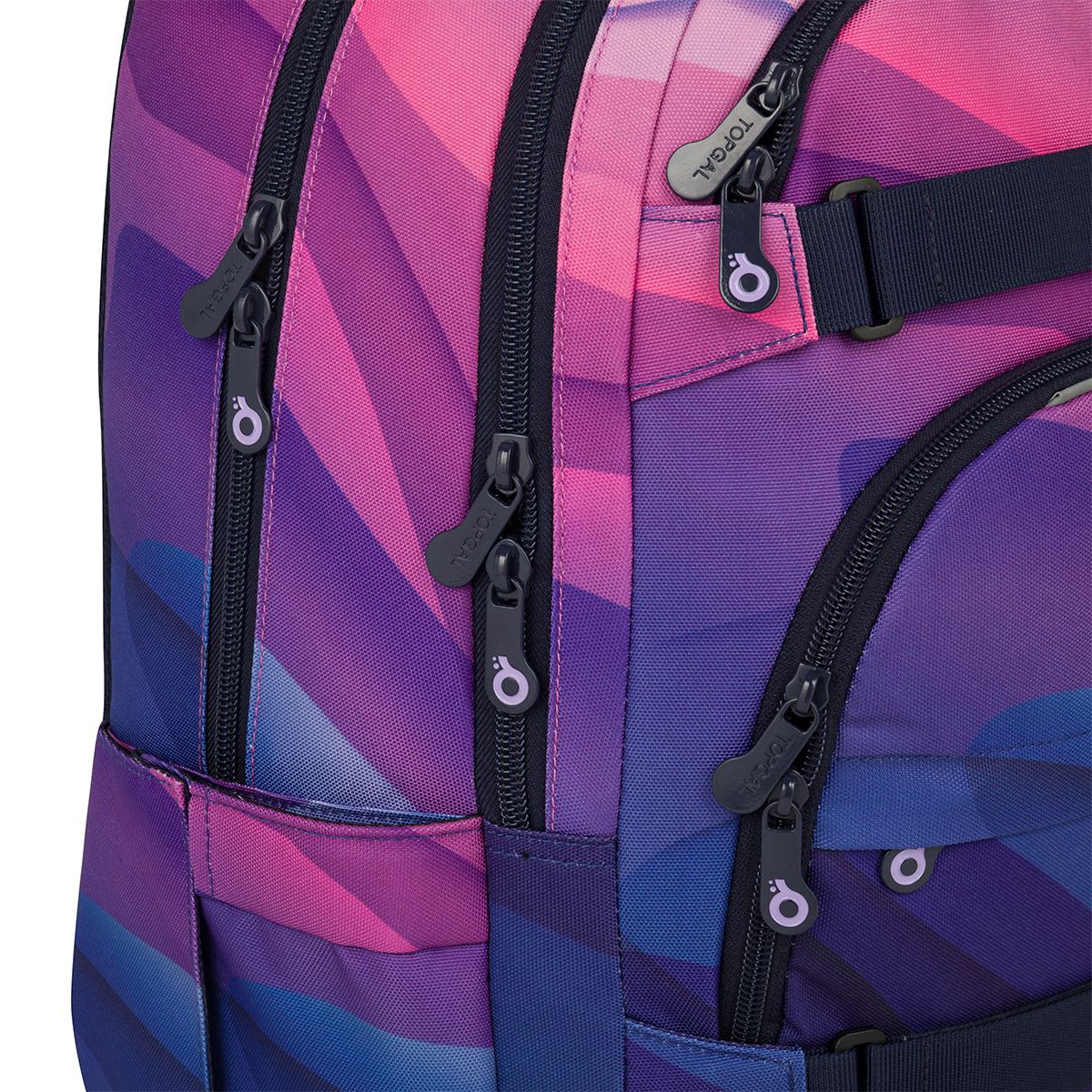 Růžovofialový studentský batoh Topgal VIKI 25032