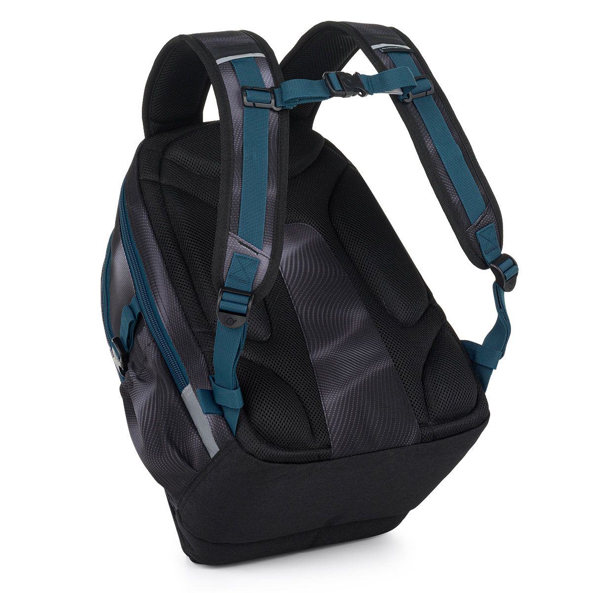 Studentský batoh Modré žíhání Topgal RUBI 25034