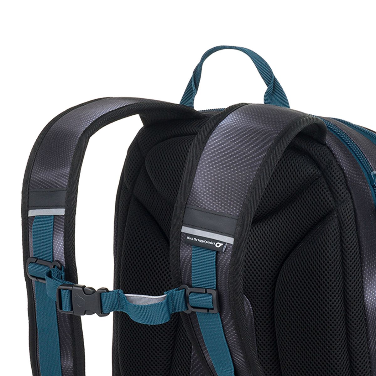 Studentský batoh Modré žíhání Topgal RUBI 25034