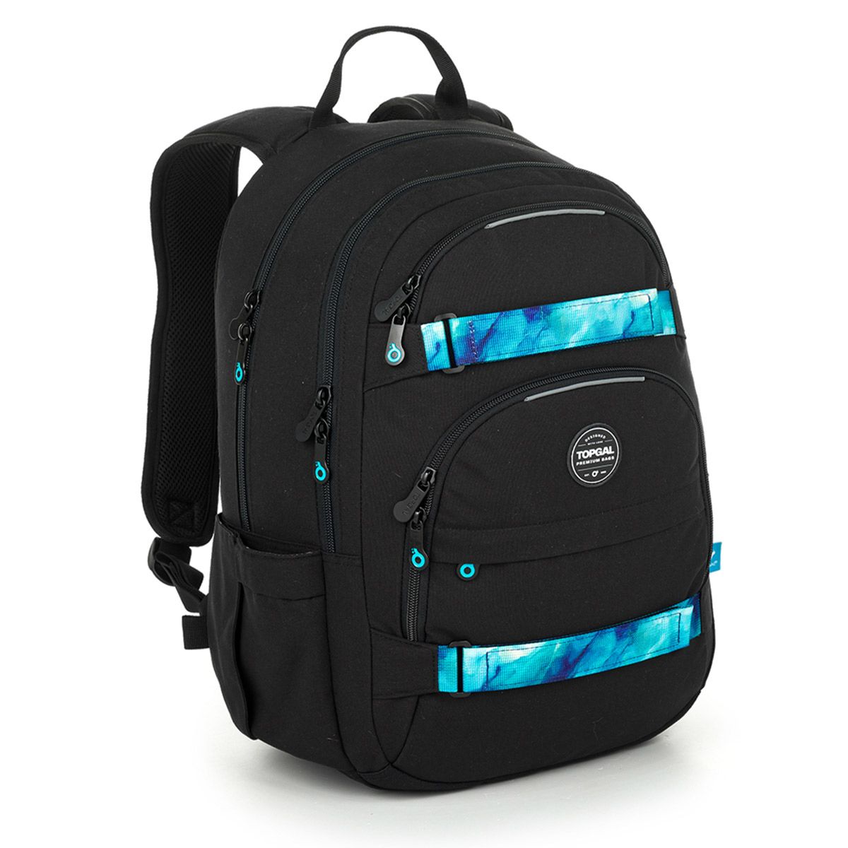 Černý studentský batoh Topgal VIKI 25037 SET STUDENT