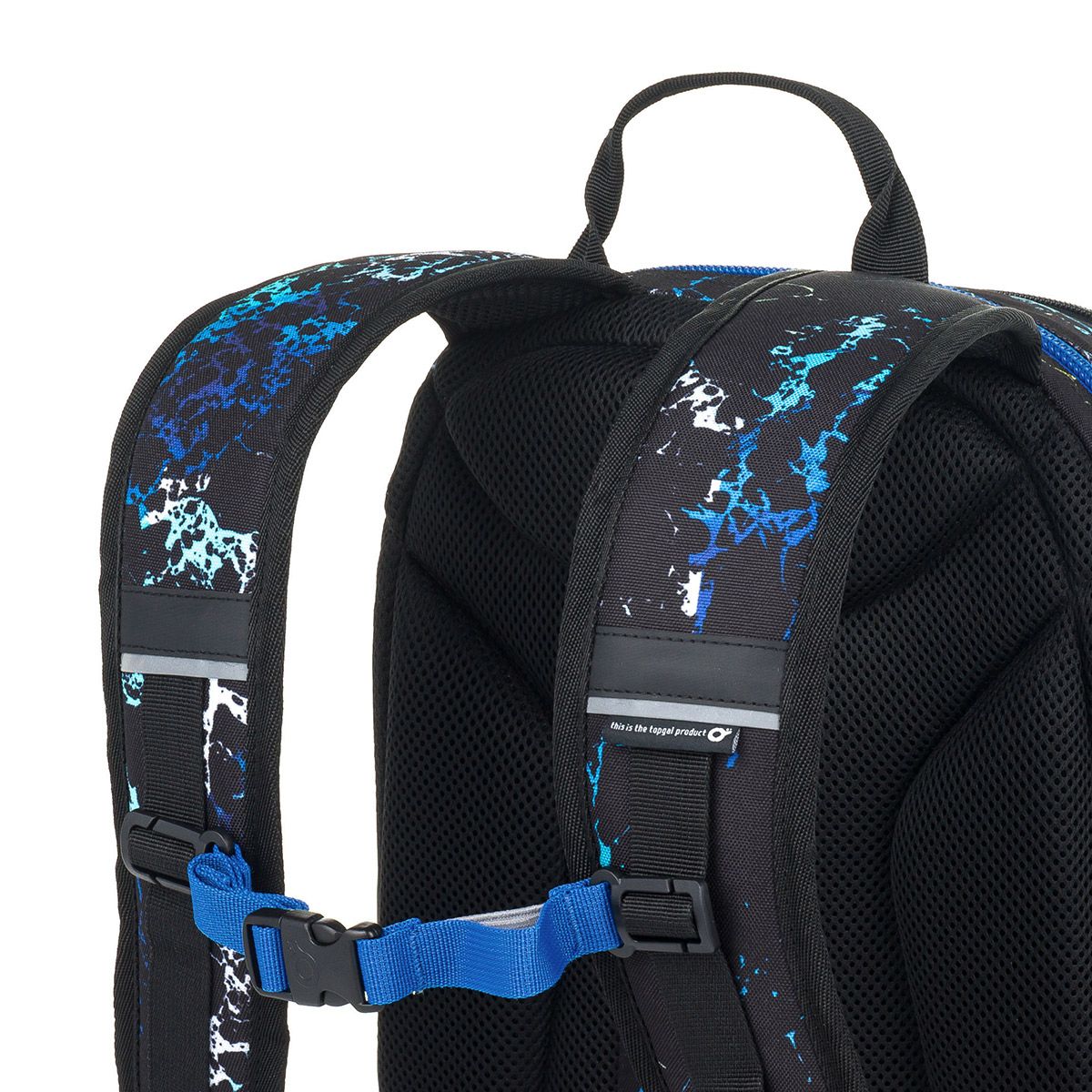 Studentský batoh s vintage vzorem Topgal ROTH 25040