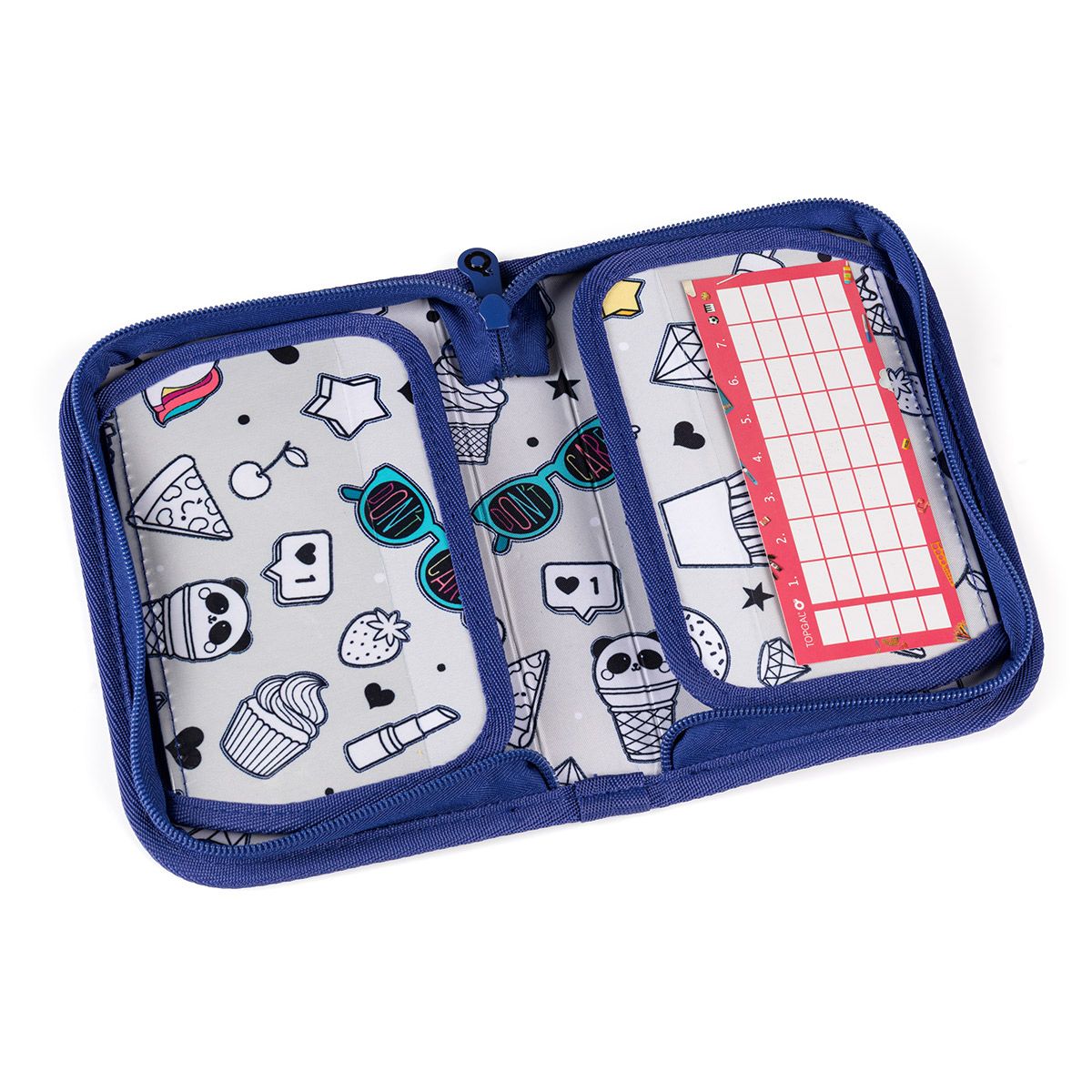 Dvojito skladaný školský peračník Topgal PENN 25074