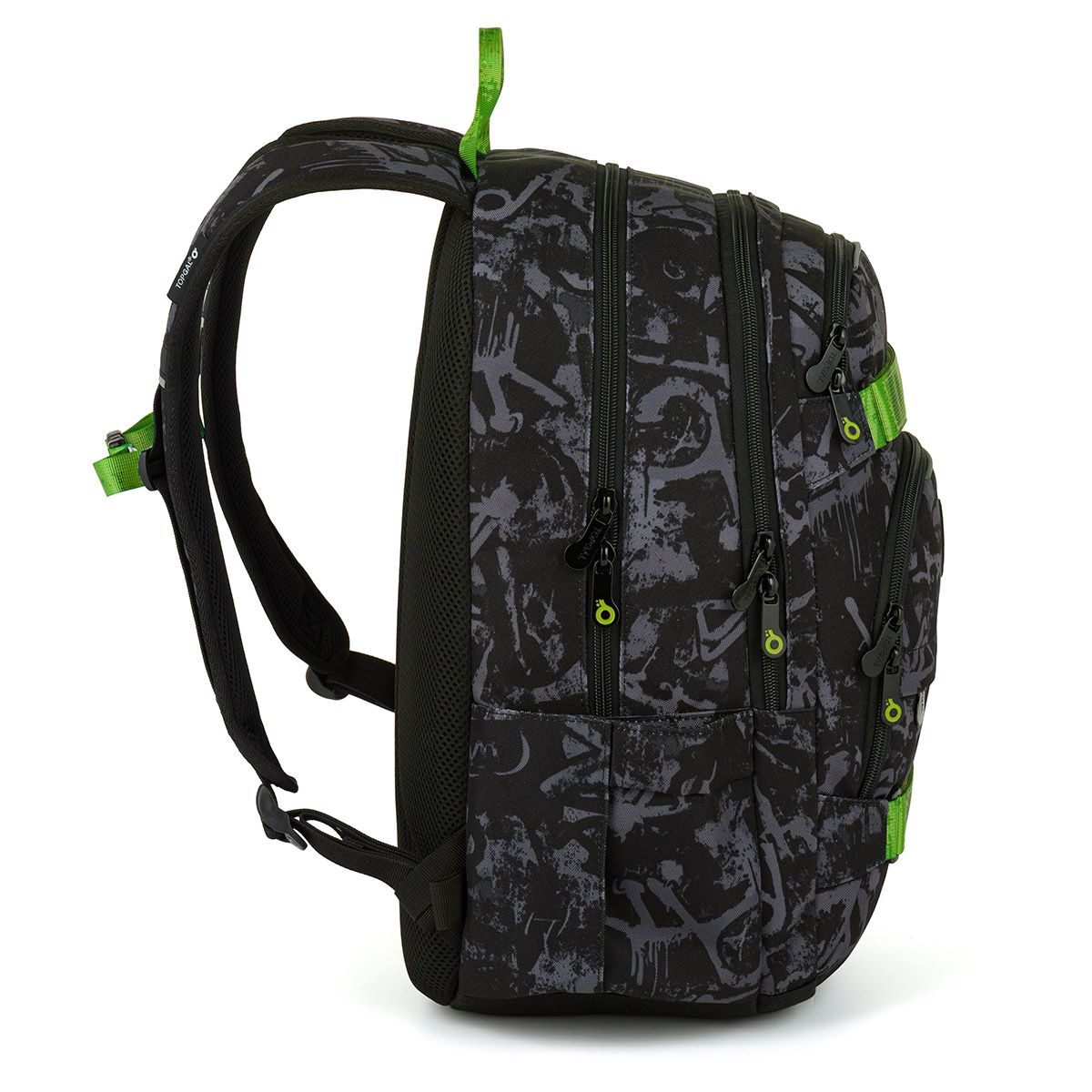 Studentský batoh Grafitti green Topgal VIKI 26041