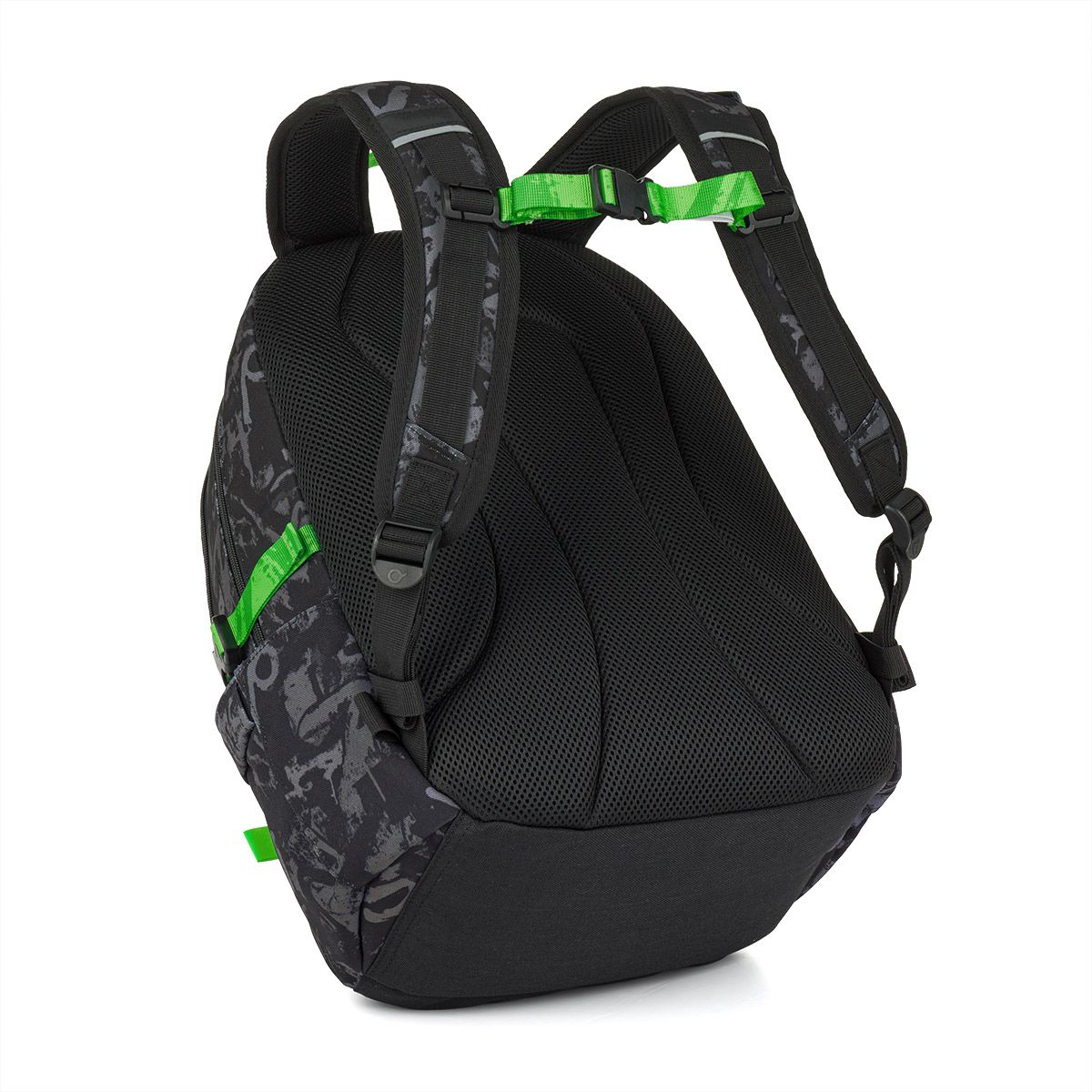 Studentský batoh Grafitti green Topgal VIKI 26041