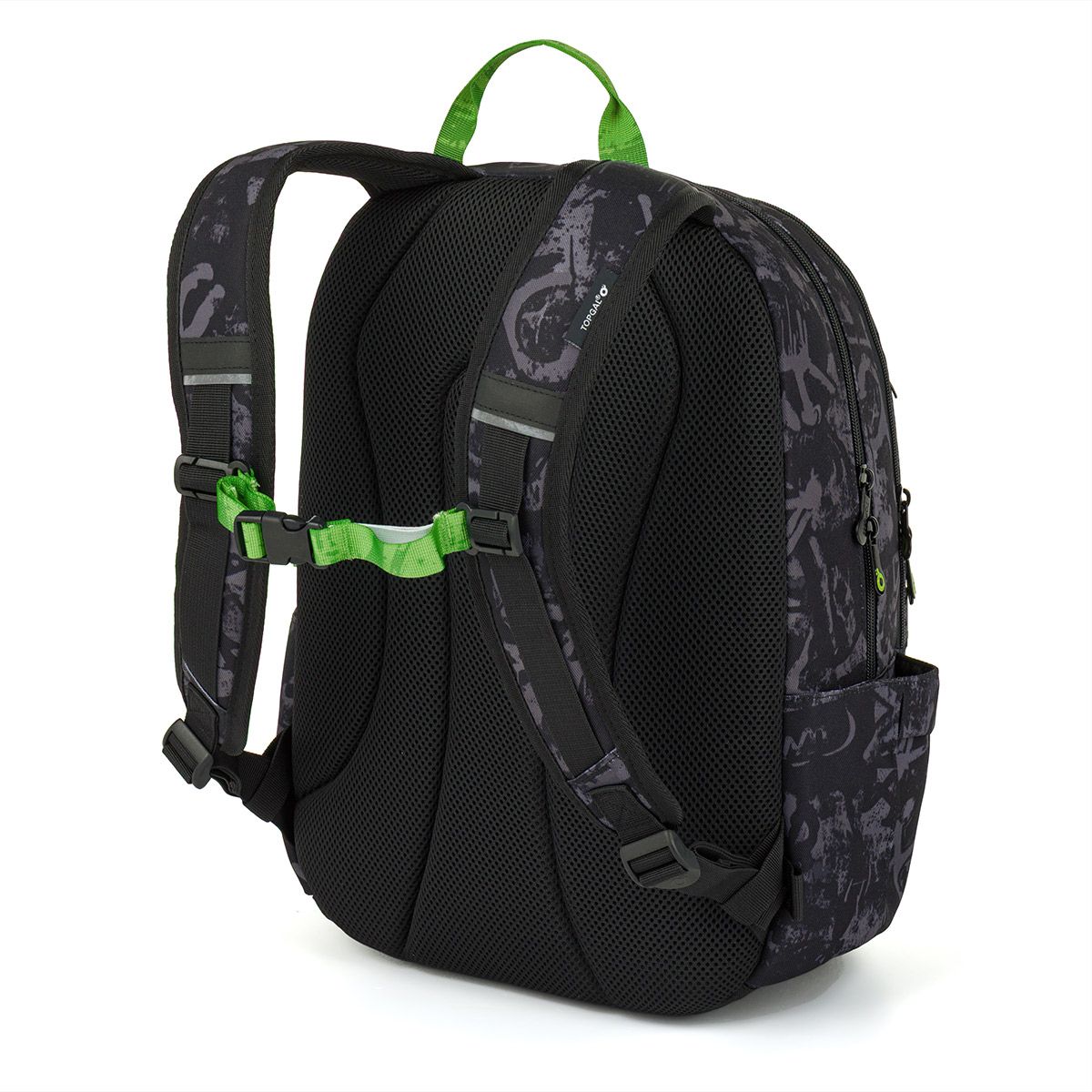 Studentský batoh Grafitti green Topgal VIKI 26041
