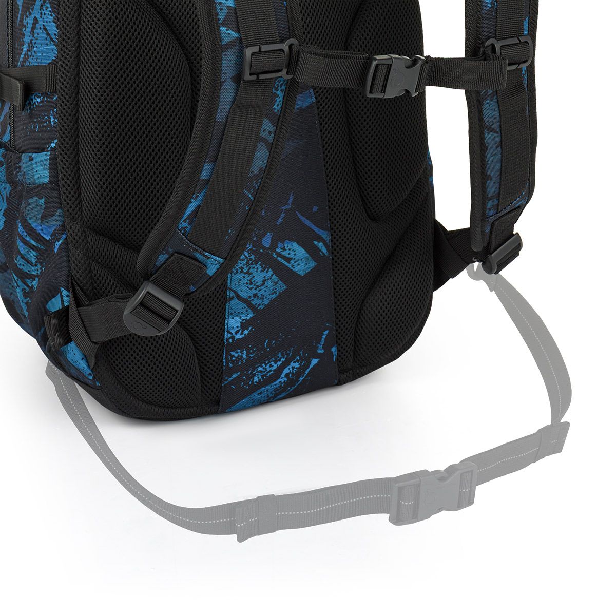 Studentský batoh Blue Abstract Topgal SKYE 26044