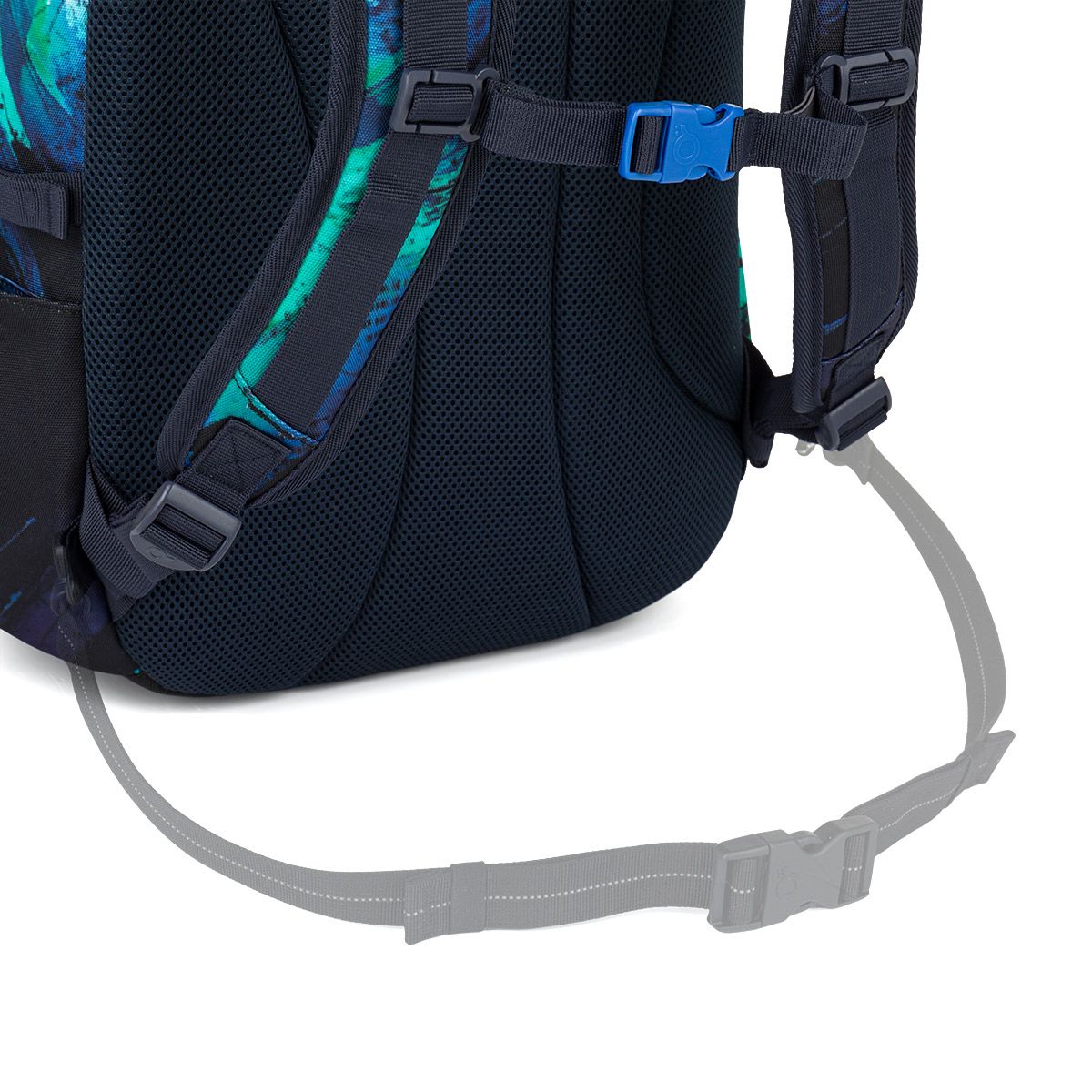 Studentský batoh Azure Splash Topgal VIKI 26045