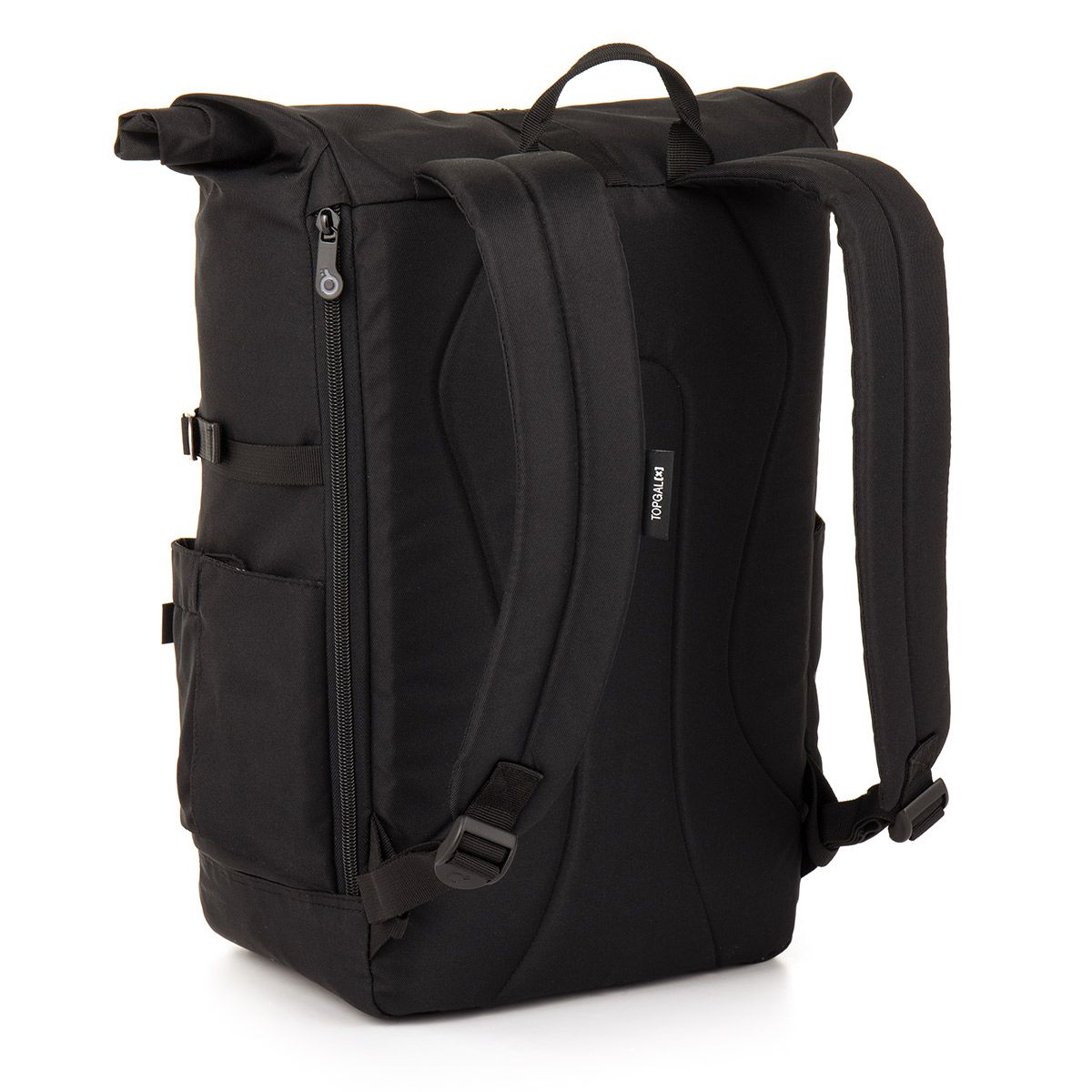 Čierny rolltop batoh Topgal EZRA X 26059
